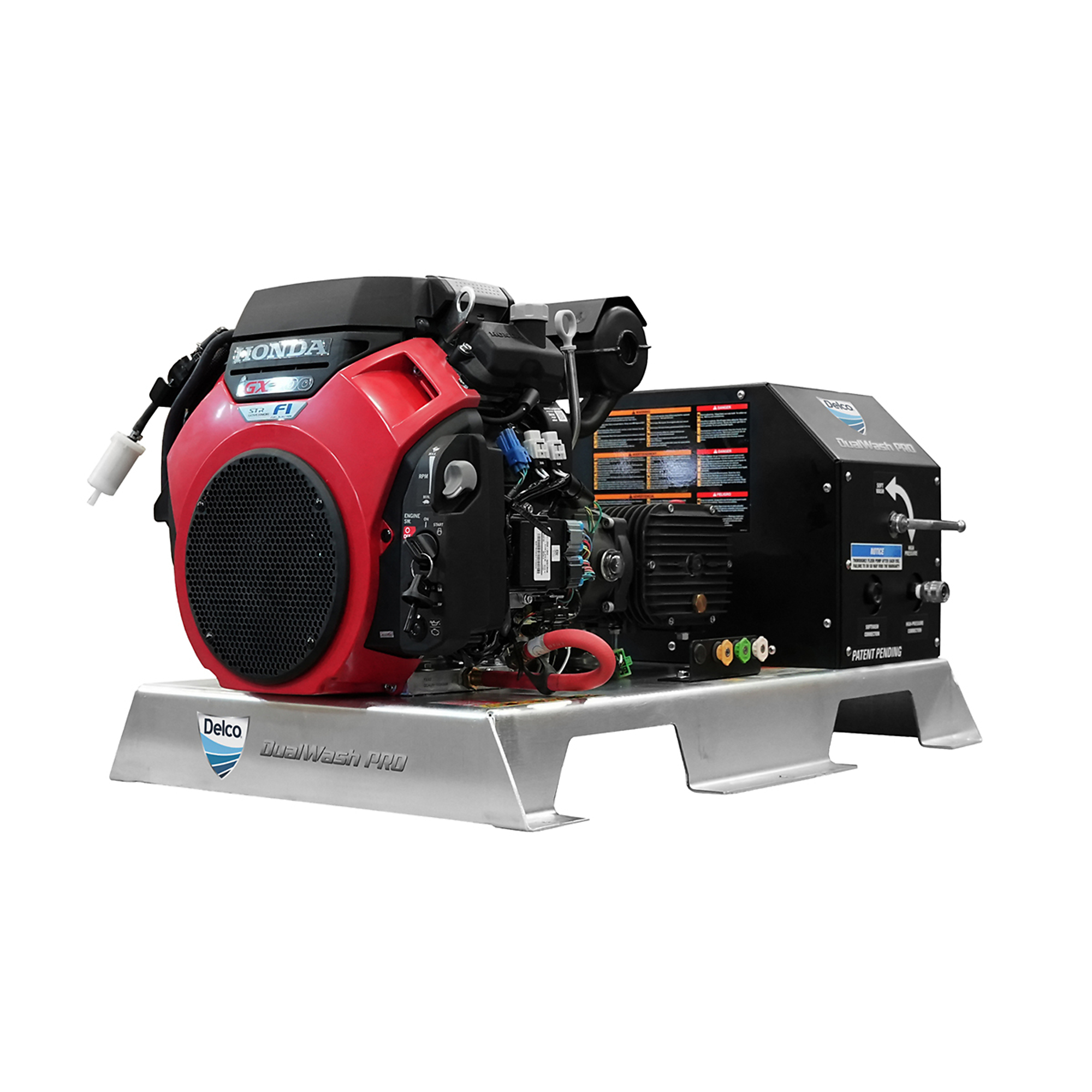 DELCO Dual Wash Pro 3000 PSI 8.0 GPM HONDA iGX700 Gas Pressure Washer